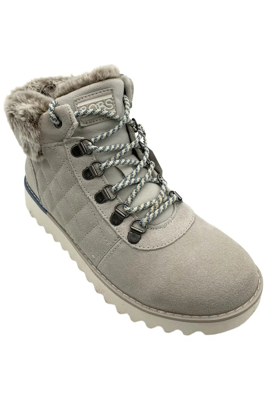 Skechers Bobs Women's Mountain Kiss Frontier Frenzy Boot Off White - Medium